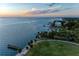 Gorgeous waterfront view, green space, and docks at 750 N Tamiami Trl # 814, Sarasota, FL 34236