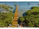 Beautiful waterfront dock with a fish cleaning station, ideal for fishing enthusiasts and enjoying water activities at 766 Bayshore Dr, Terra Ceia, FL 34250