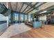 Resident lounge area with fireplace, TV, comfortable seating and modern finishes at 995 Waterline Ct, Sarasota, FL 34240