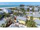 Beautiful coastal neighborhood with colorful homes, palm trees, and beach access for a relaxed lifestyle at 110 Oak Ave # A, Anna Maria, FL 34216