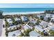 Beach neighborhood featuring colorful homes, mature trees and easy beach access at 110 Oak Ave # A, Anna Maria, FL 34216