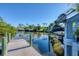 Scenic waterfront views with well-maintained docks at 115 65Th Street Nw Ct, Bradenton, FL 34209