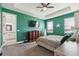 Main bedroom features a tray ceiling and en-suite bath at 11659 Little River Way, Parrish, FL 34219