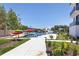 Picturesque community waterfront access with kayak storage, lush landscaping and serene water views at 1709 N Tamiami Trl # 422, Sarasota, FL 34234