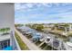 Breathtaking view from the balcony overlooking the canal filled with boats and the homes across the water at 1709 N Tamiami Trl # 422, Sarasota, FL 34234
