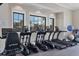 Gym with treadmills, elliptical machines, and free weights at 17842 Cherished Loop, Bradenton, FL 34211
