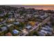Coastal neighborhood with a beach view, highlighting many homes in a lush landscape at 313 Magnolia Ave, Anna Maria, FL 34216