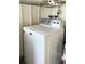 Close up of a large capacity white Maytag washing machine with silver knob accents at 3232 Ash Ter, Sarasota, FL 34237
