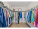 Spacious walk-in closet with ample hanging storage, perfect for organization and wardrobe at 3503 67Th W St, Bradenton, FL 34209