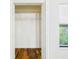 Open closet features white wire shelving, offering organized storage solutions in the home at 4534 La Jolla Dr, Bradenton, FL 34210