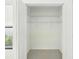 Bright, spacious closet with white wire shelving for optimal organization and storage at 4534 La Jolla Dr, Bradenton, FL 34210