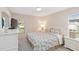 Bright bedroom featuring a starfish themed bed set and decor at 6812 19Th W Ave, Bradenton, FL 34209