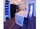 Bright kitchen showcasing modern appliances, with an open layout and an island at 105 47Th Avenue W Dr # 377, Bradenton, FL 34207
