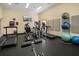 Well-equipped fitness center with modern treadmills, stationary bikes, and various exercise equipment at 1218 Spoonbill Landings Cir, Bradenton, FL 34209