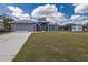 Charming single-story home with a well-maintained lawn, attached garage, and inviting entrance at 1269 Rasp Ct, North Port, FL 34288