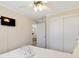Bright bedroom shows a view into the adjoining room at 2502 Larkspur Dr, Punta Gorda, FL 33950