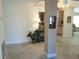 Spacious living area with tile floors and neutral decor at 3818 Sun Eagle Ln, Bradenton, FL 34210