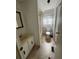 Bathroom featuring a combination tub and shower, toilet and vanity at 4527 13Th E St, Ellenton, FL 34222