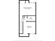 Upstairs floor plan featuring primary bedroom, additional bedroom, and bathroom at 4906 25Th W St # 106, Bradenton, FL 34207