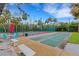 Community recreation area with shuffleboard and tennis courts for active enjoyment at 5019 Village Gardens Dr # 31, Sarasota, FL 34234