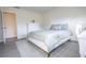 Bright bedroom with a comfortable bed, dresser, and a serene atmosphere for relaxation and rest at 7431 Dickens Dr, Sarasota, FL 34231