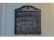 Close up of the sign for the Ringling House established in 1918 at 7715 Westmoreland Dr, Sarasota, FL 34243