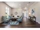 Inviting lobby area with comfortable seating, modern decor, and a relaxing atmosphere for residents and guests at 9734 51St Terr E, Bradenton, FL 34211