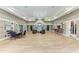 Expansive community center lobby featuring a seating area, bar, and stylish finishes at 9767 50Th Street E Cir, Parrish, FL 34219