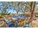 Outdoor living space with patio furniture on a deck, perfect for entertaining and enjoying the outdoors at 11213 2Nd E Ave, Bradenton, FL 34212