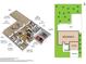 Detailed 3D floor plan showcasing the layout, dimensions, and flow of the 1,221 sq ft home at 11213 2Nd E Ave, Bradenton, FL 34212