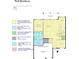 The floorplan shows the placement of the kitchen, Gathering room, bedrooms and bathrooms on the first floor at 12941 Morning Mist Pl, Venice, FL 34293