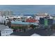 An beautiful skyline view with mature trees and lush landscape at 1771 Ringling Blvd # 902, Sarasota, FL 34236