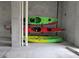 Organized kayak storage area for residents, perfect for water sports enthusiasts at 1771 Ringling Blvd # 902, Sarasota, FL 34236