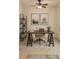 Office featuring desk with laptop, chair, decor and a ceiling fan at 1771 Ringling Blvd # 902, Sarasota, FL 34236