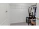 Spacious walk-in closet features ample storage with metal shelving and hanging space at 22111 Nebula Way, Land O Lakes, FL 34637