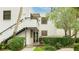 Private entrance with stairway, offering a blend of privacy and community living at 333 Springdale Dr # 333, Bradenton, FL 34210