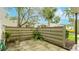 Private outdoor patio area at 333 Springdale Dr # 333, Bradenton, FL 34210