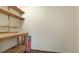 Functional storage area featuring sturdy shelving units perfect for organization and utility at 333 Springdale Dr # 333, Bradenton, FL 34210