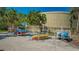 Community kayak storage for residents' use near beach access at 4234 Gulf Of Mexico Dr # Q2, Longboat Key, FL 34228