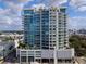 Stunning high-rise condo building featuring modern architecture and breathtaking city views at 540 N Tamiami Trl # 1503, Sarasota, FL 34236