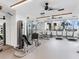 State-of-the-art gym with modern equipment and ocean views for an invigorating workout at 540 N Tamiami Trl # 1503, Sarasota, FL 34236