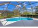 Private pool area fully enclosed with screen, provides an airy and relaxing experience at 6357 Royal Tern Cir, Lakewood Ranch, FL 34202