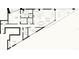Detailed floor plan showcasing the layout with bedroom, bathroom, kitchen, and balcony dimensions at 688 Golden Gate Point # 302, Sarasota, FL 34236