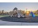 A fun community playground with a variety of activities to engage children and families at 7135 Royal George Ct, Wesley Chapel, FL 33545