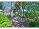 Backyard firepit area with sitting chairs at 7816 15Th Nw Ave, Bradenton, FL 34209