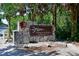 DeSoto National Memorial park entrance with natural stone monument and sign at 7816 15Th Nw Ave, Bradenton, FL 34209