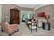 Comfortable living room with plush seating, elegant decor, and natural light at 8224 Waterview Blvd, Lakewood Ranch, FL 34202