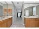 Elegant main bathroom with dual vanities, and a bright, open layout at 8224 Waterview Blvd, Lakewood Ranch, FL 34202