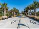 Paved Legacy Trail featuring benches and scenic landscaping for outdoor recreation at 8681 Daydream St, Sarasota, FL 34238