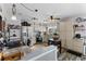 Well-equipped kitchen featuring stainless steel appliances, ample counter space, and trendy fixtures at 8719 Gaillard Ave, North Port, FL 34287